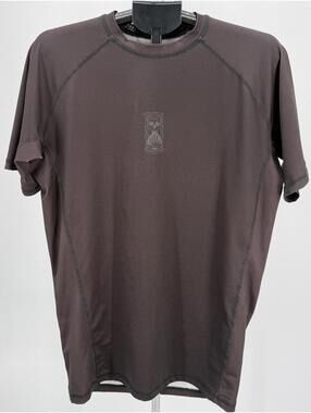 Modern Black Graphic Skull Hourglass T-Shirt Athletic Style 2XL